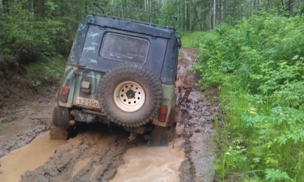 Лесовозные колеи